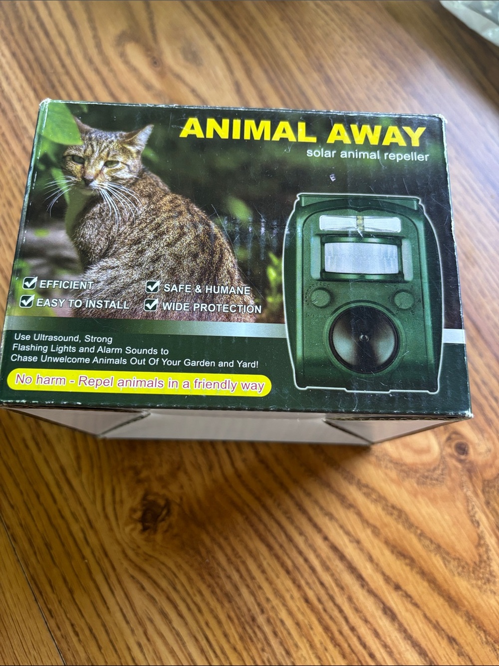 Animal Away Green Solar-Powered Animal Repeller